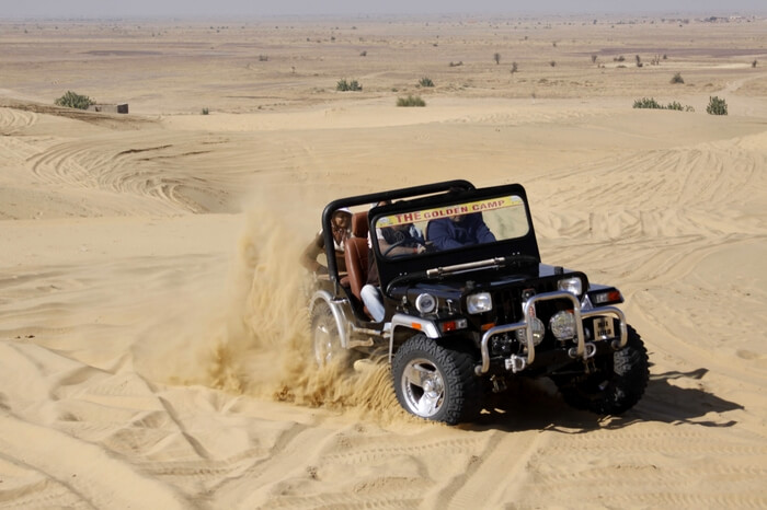 Evening Visit Package With Jeep Safari Jaisalmer